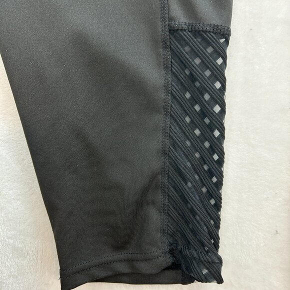 JGX Performance Leggings Womens 3 X Black Stretch Gym Running Training Yoga - Picture 5 of 11